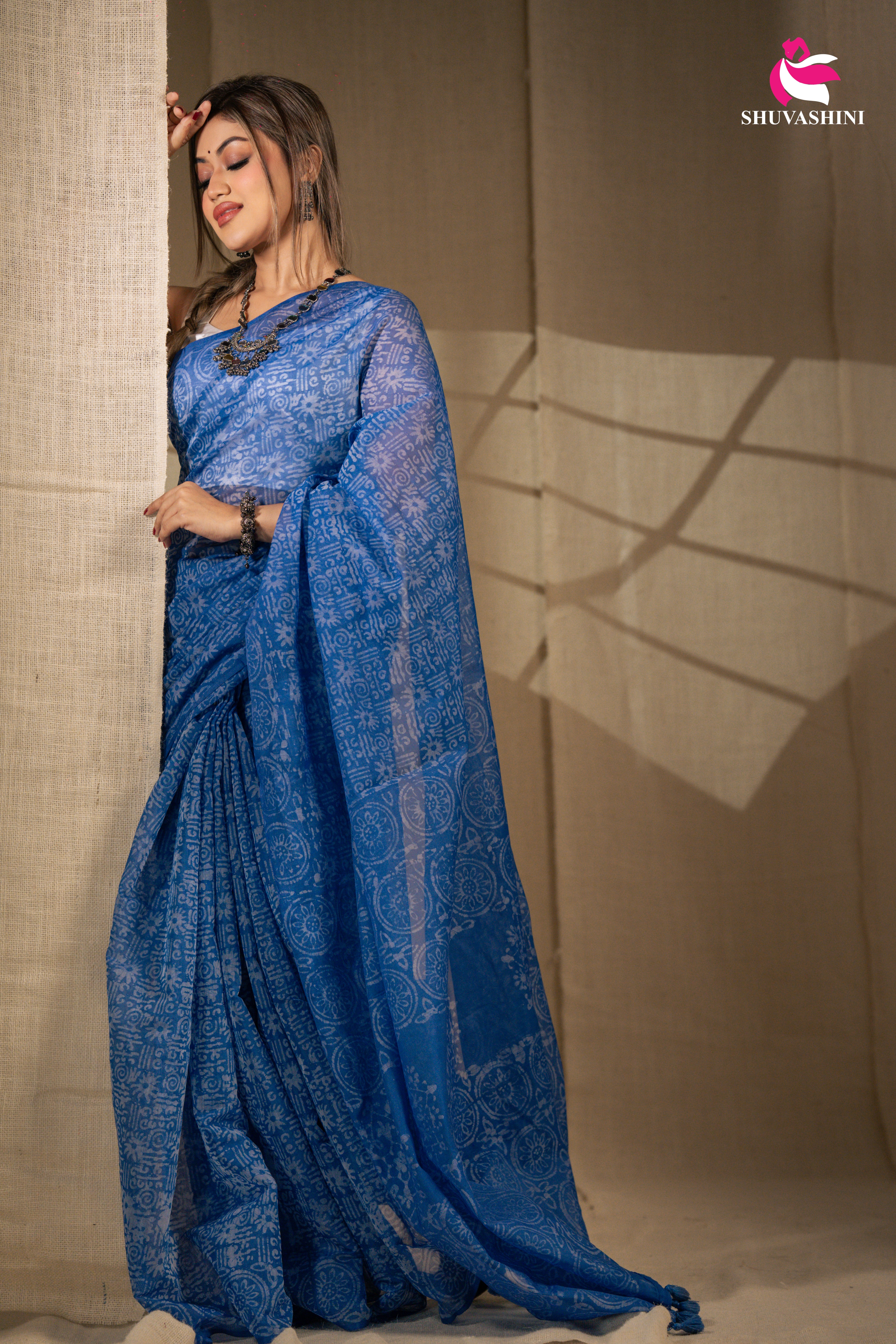 Semi Muslin Saree